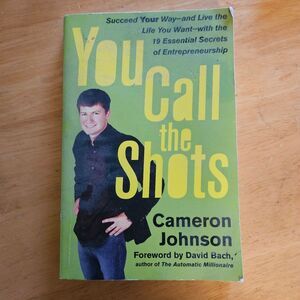 You Call The Shots by Cameron Johnson‎ Paperback Exc Condition